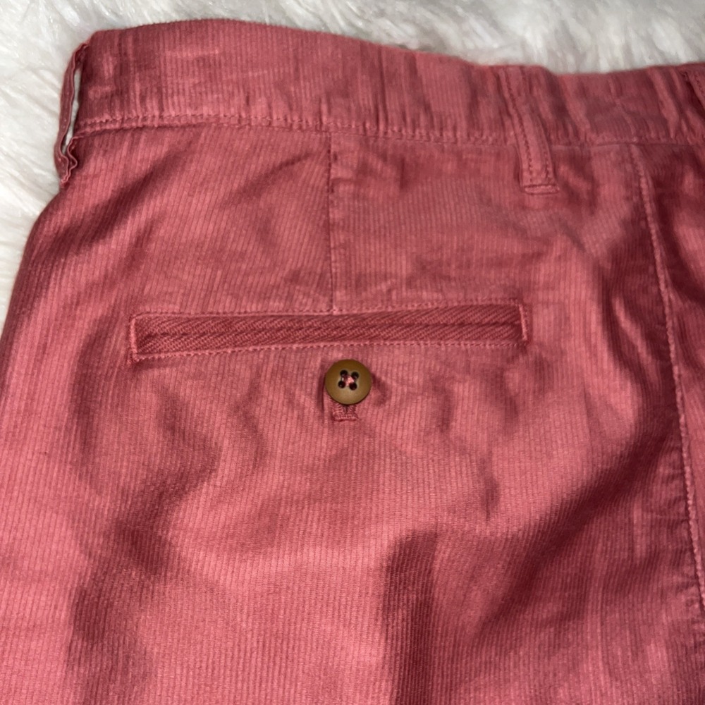 Johnnie-O Shorts Men's Size 32 Malibu Red Pima Cotton Mariner Bombay Performance - Picture 7 of 10